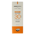 Green People Suncream scent free mineral SPF30 50 Milliliter