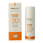 Green People Suncream scent free mineral SPF30 50 Milliliter