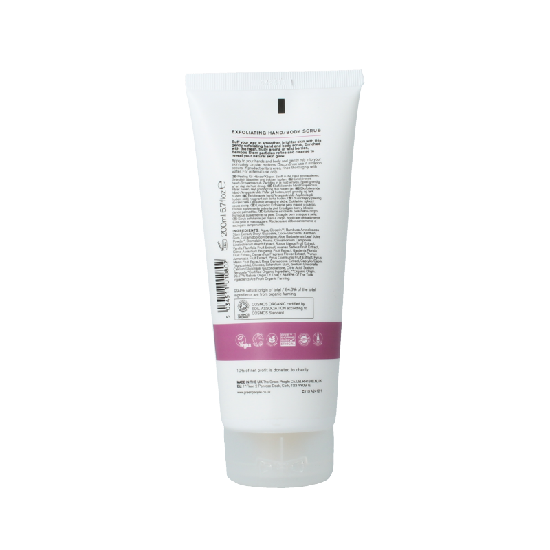 Green People Hand & bodyscrub exfoliating 200 Milliliter
