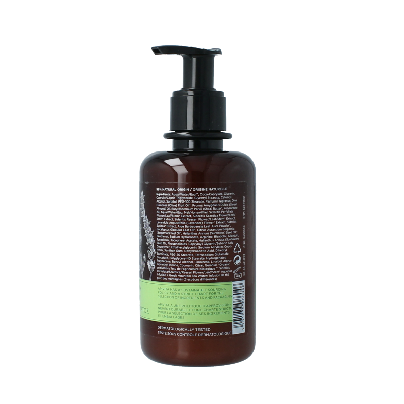 APIVITA Tonic mountain tea bodymilk 200 Milliliter