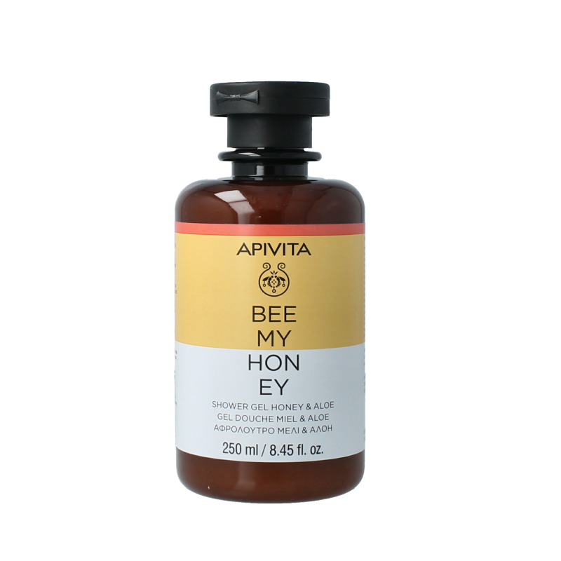 APIVITA Showergel bee my honey 250 Milliliter