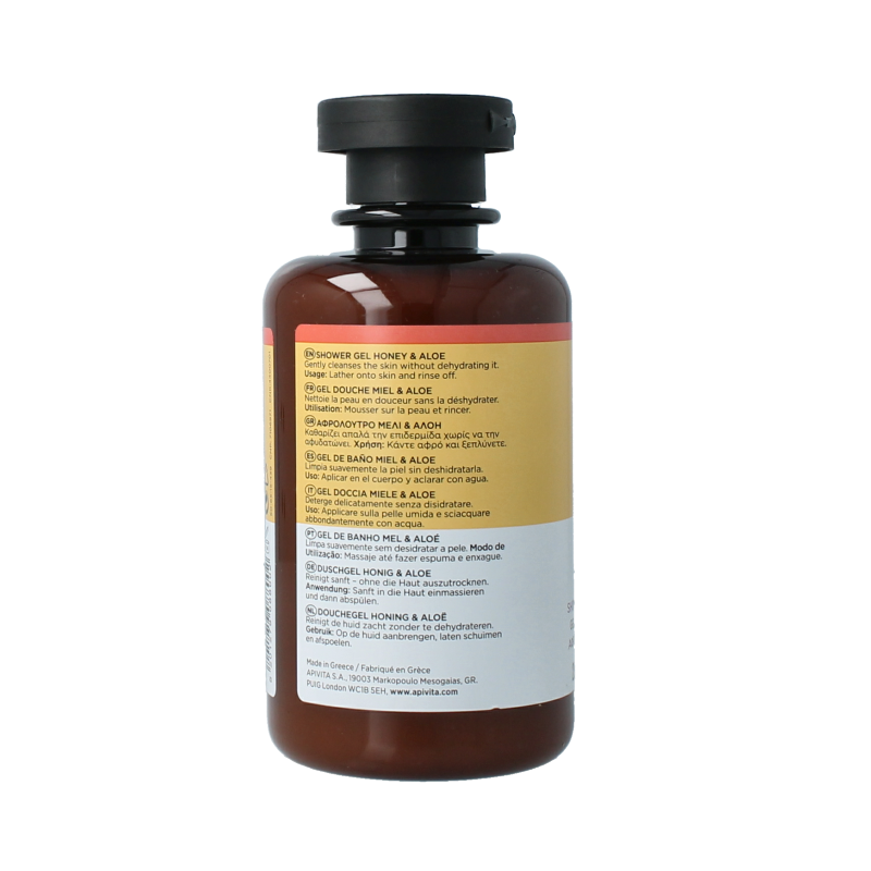 APIVITA Showergel bee my honey 250 Milliliter