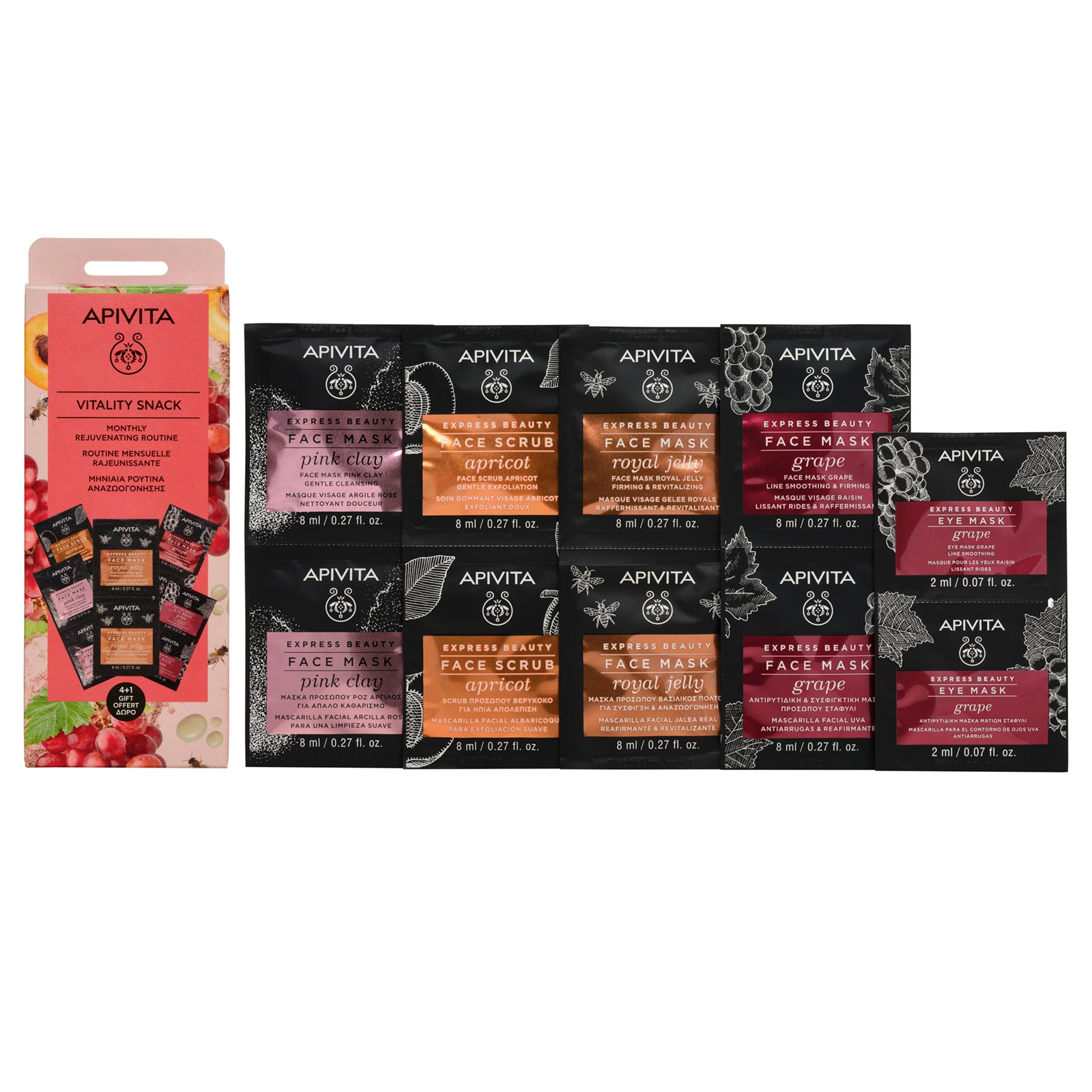 APIVITA Express face mask menu vitality 1 Stuks