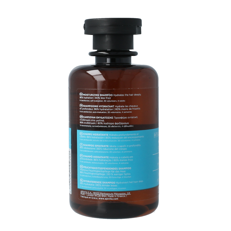 APIVITA Shampoo hyaluronic hydratatie 250 Milliliter