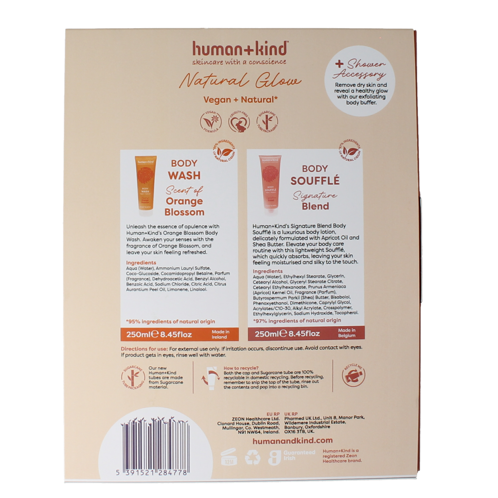 Human+Kind Giftset natural glow 1.00 Stuks