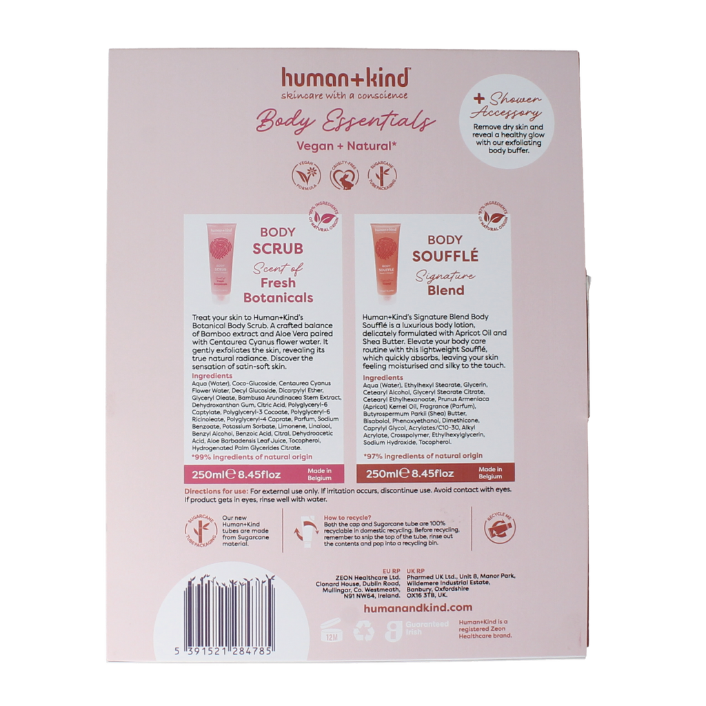 Human+Kind Giftset body essentials 1.00 Stuks