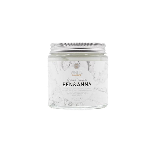Ben & Anna Tandpasta white fluoride 100.00 Gram