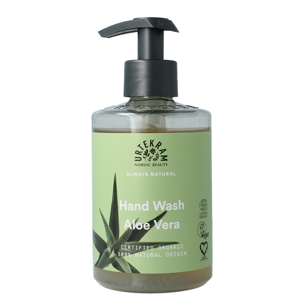 Urtekram Handzeep vloeibaar aloe vera 380.00 Milliliter