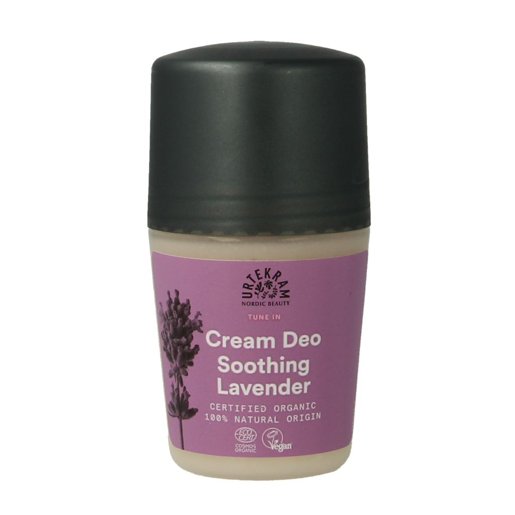 Urtekram Deodorant creme lavendel 50.00 Milliliter