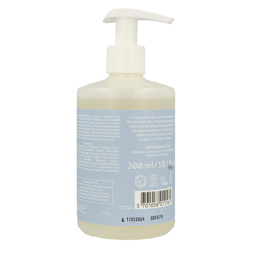 Urtekram Find balance handwash gevoelige huid 300.00 Milliliter