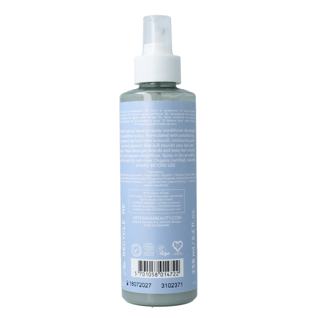 Urtekram Gevoelig huid spray conditioner bio 250.00 Milliliter