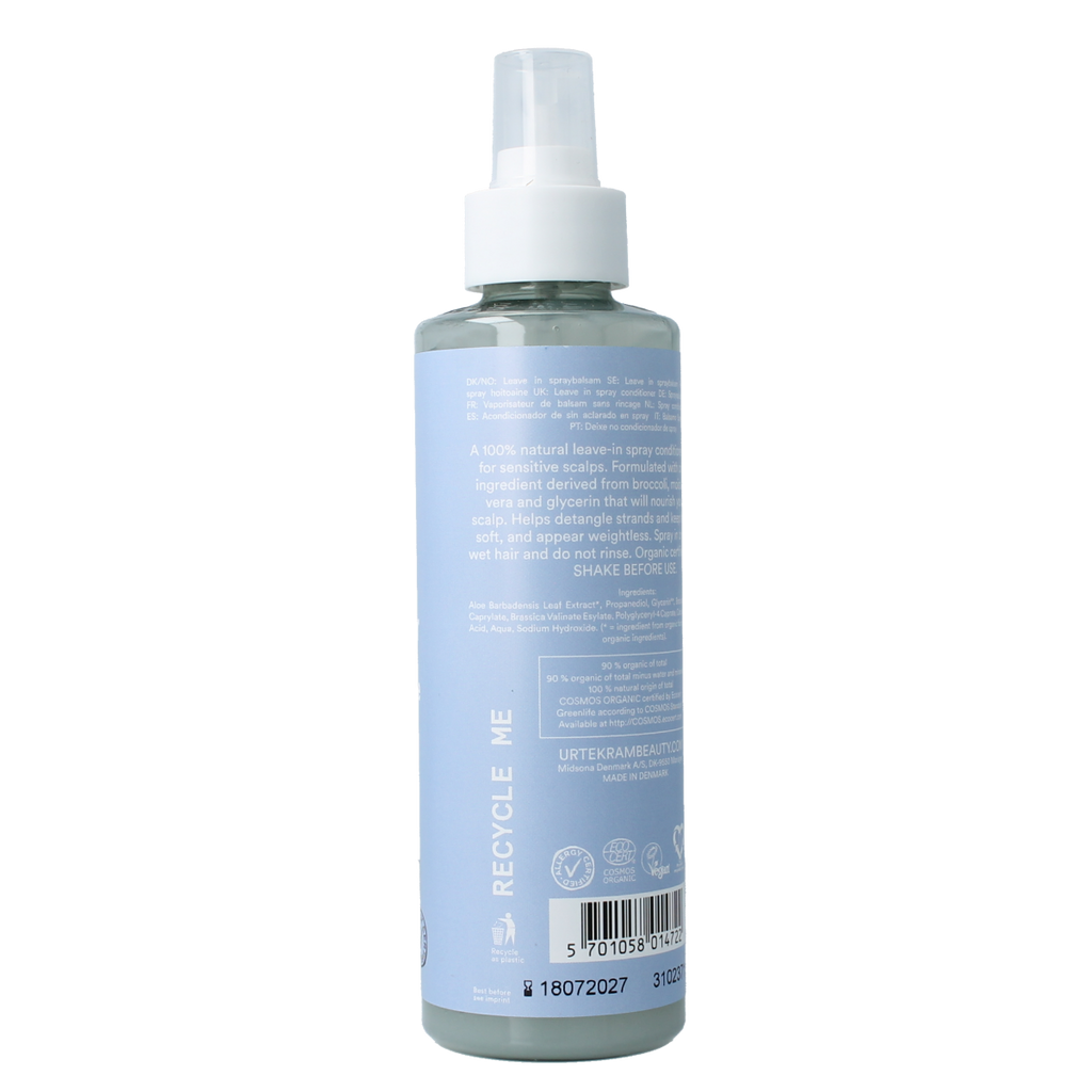 Urtekram Gevoelig huid spray conditioner bio 250.00 Milliliter