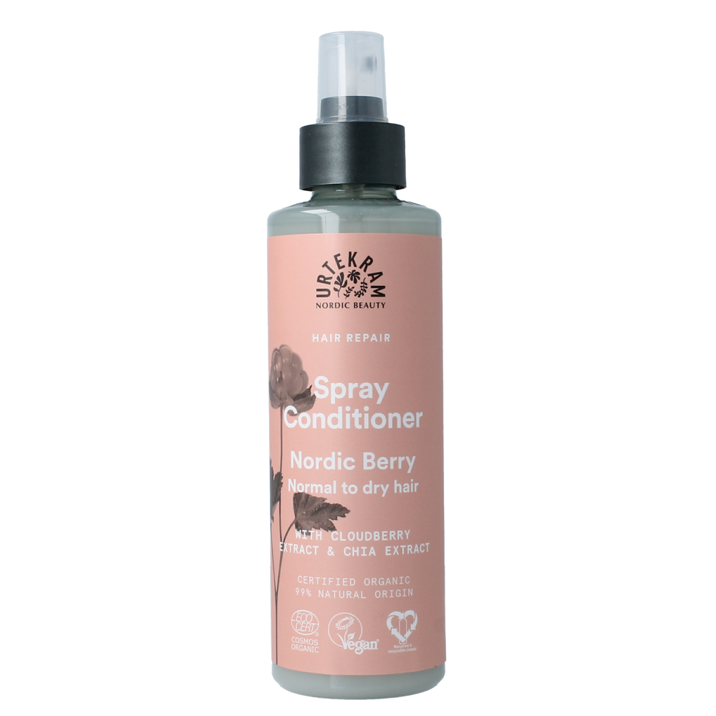 Urtekram Nordic berry spray conditioner normaal/droog haar 250.00 Milliliter