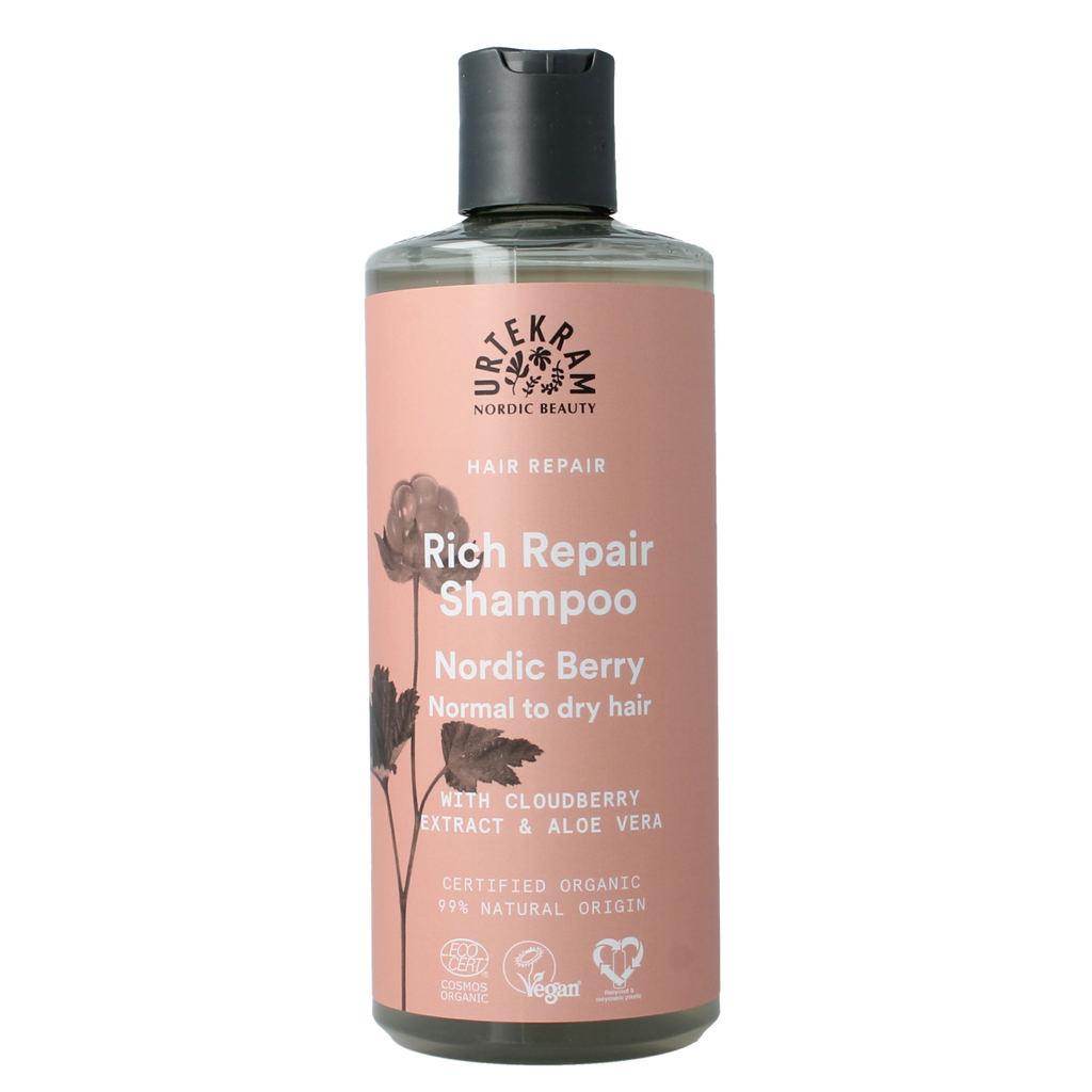 Urtekram Shampoo Nordic berry  normaal/droog haar 500.00 Milliliter