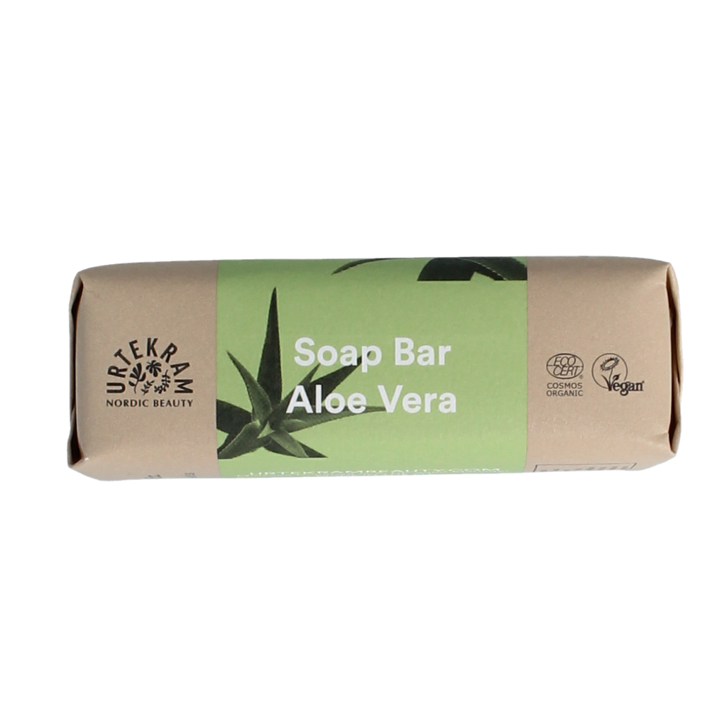 Urtekram Stukje zeep aloe vera bio 100.00 Gram