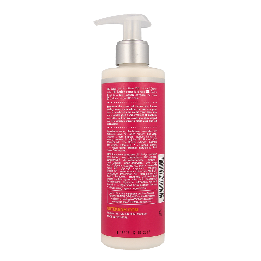 Urtekram Rozen bodylotion 245.00 Milliliter