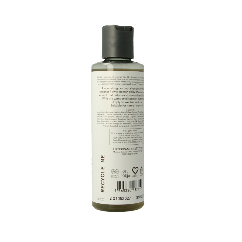 Urtekram Shampoo kokosnoot 250 Milliliter