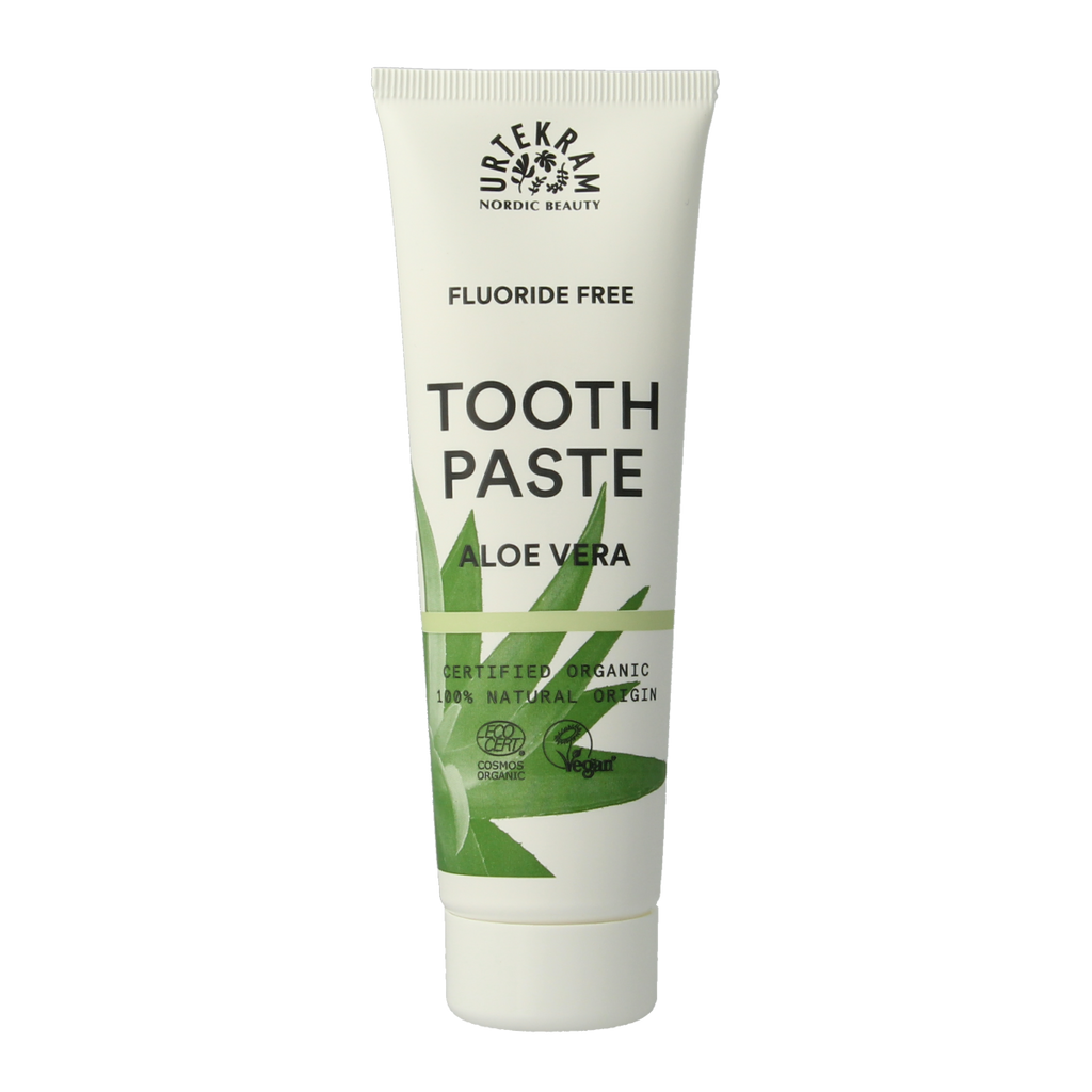 Urtekram Tandpasta aloe vera 75.00 Milliliter