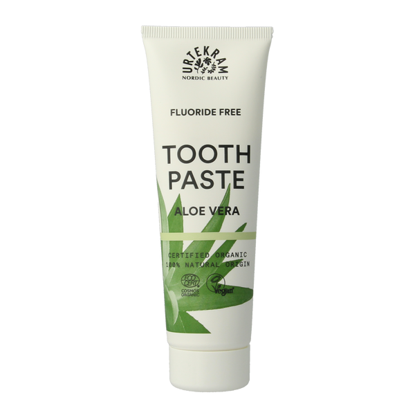 Urtekram Tandpasta aloe vera 75.00 Milliliter