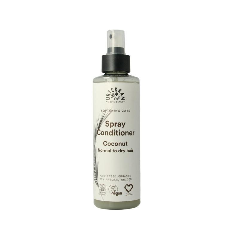 Urtekram Conditioner spray kokosnoot 250 Milliliter