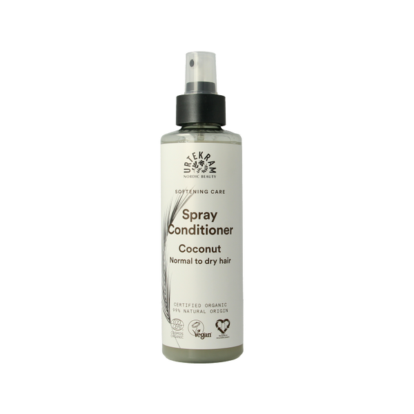 Urtekram Conditioner spray kokosnoot 250 Milliliter