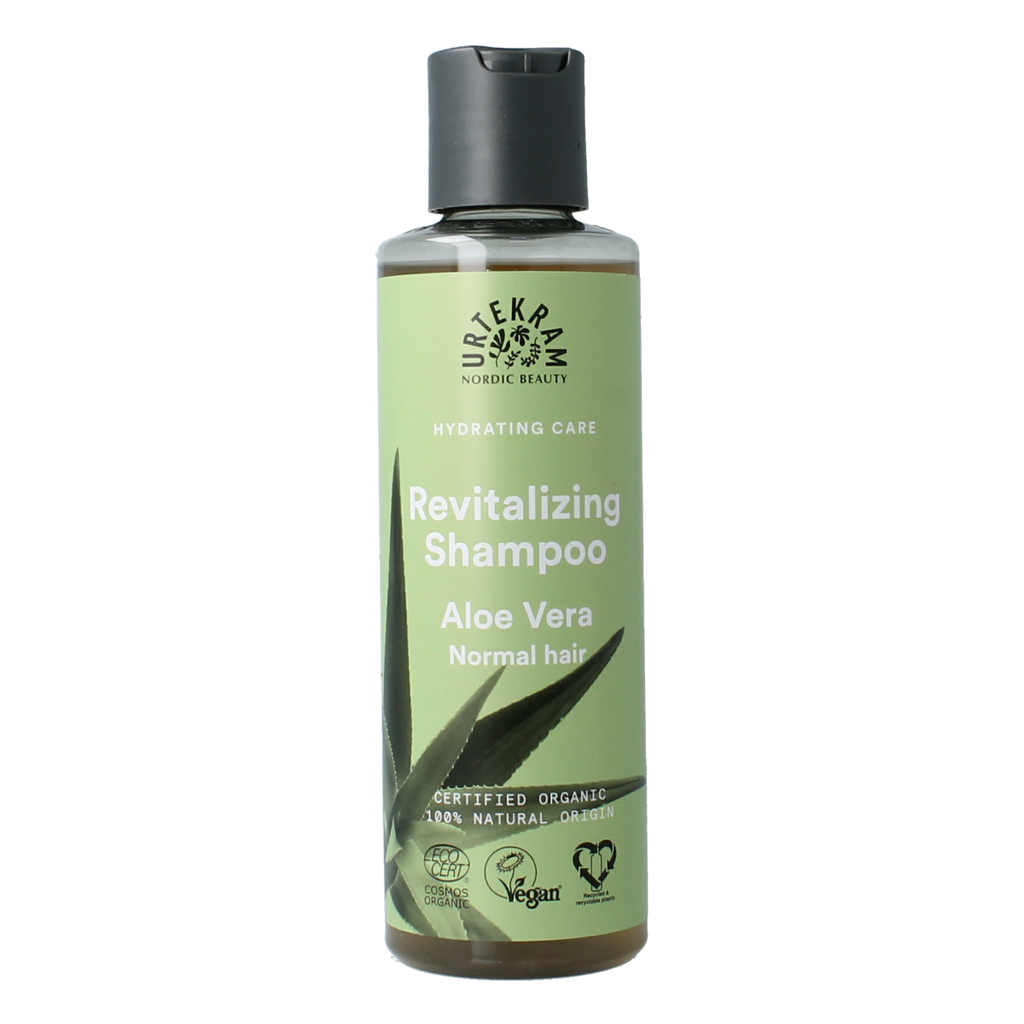 Urtekram Shampoo aloe vera normaal haar 250.00 Milliliter