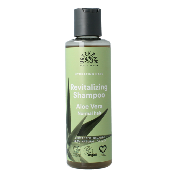 Urtekram Shampoo aloe vera normaal haar 250.00 Milliliter