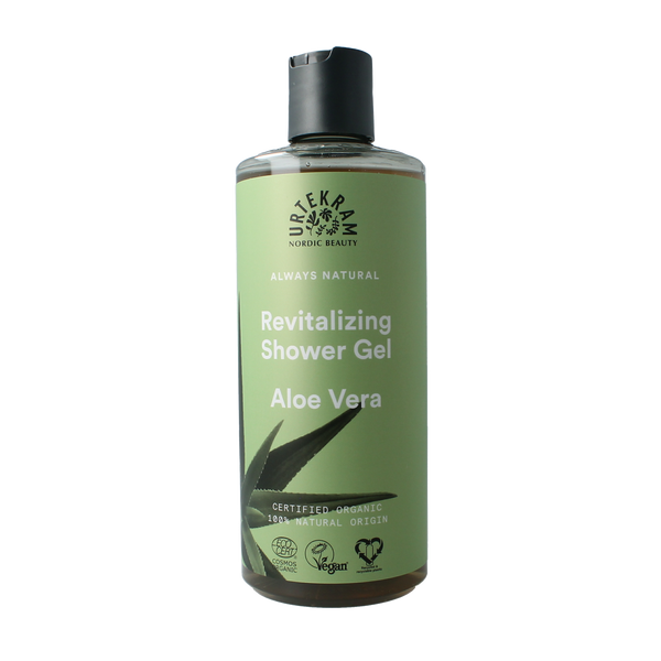 Urtekram Douchegel aloe vera 500.00 Milliliter