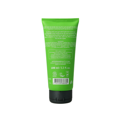 Urtekram Huidgel aloe vera 100.00 Milliliter
