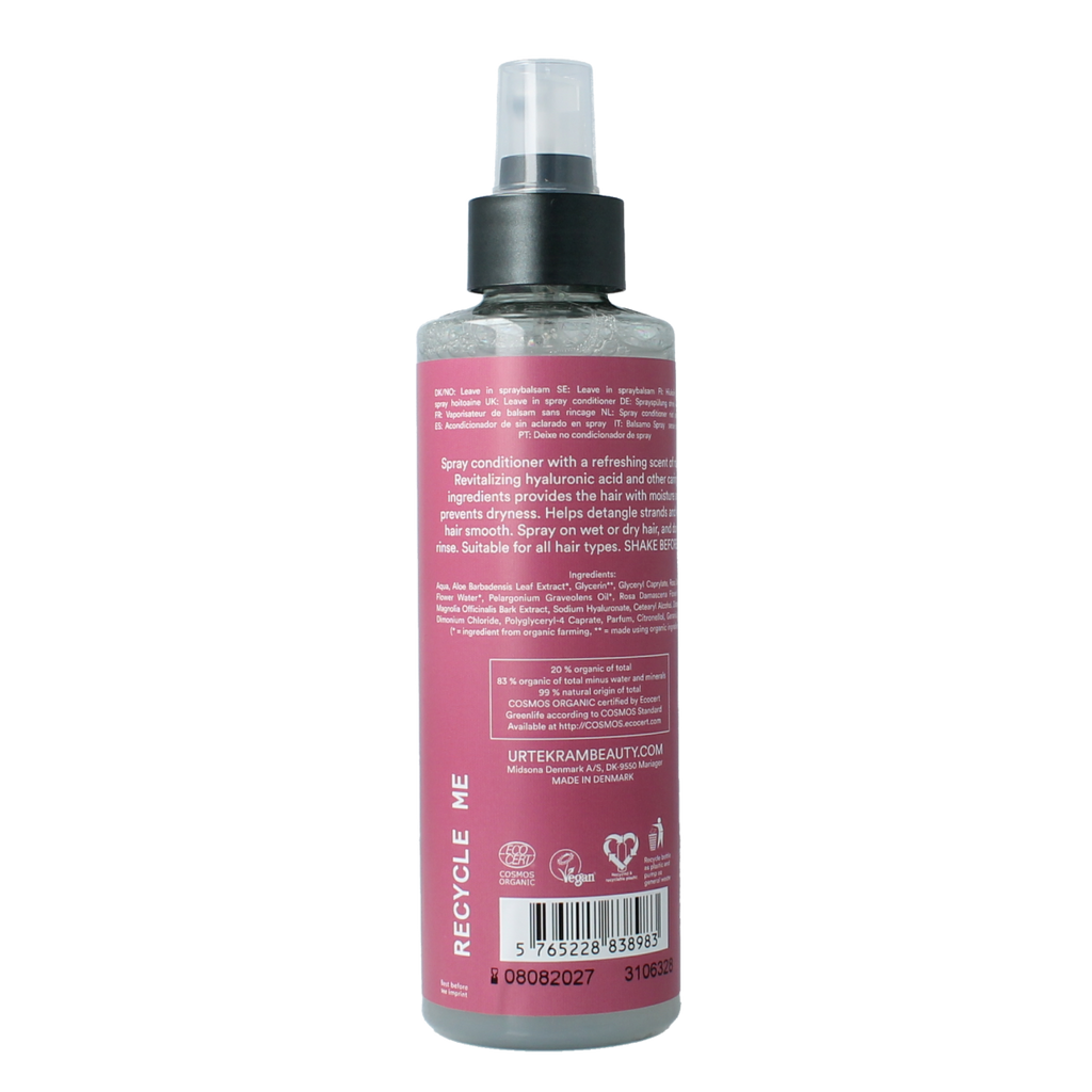 Urtekram Rozen spray conditioner 250.00 Milliliter