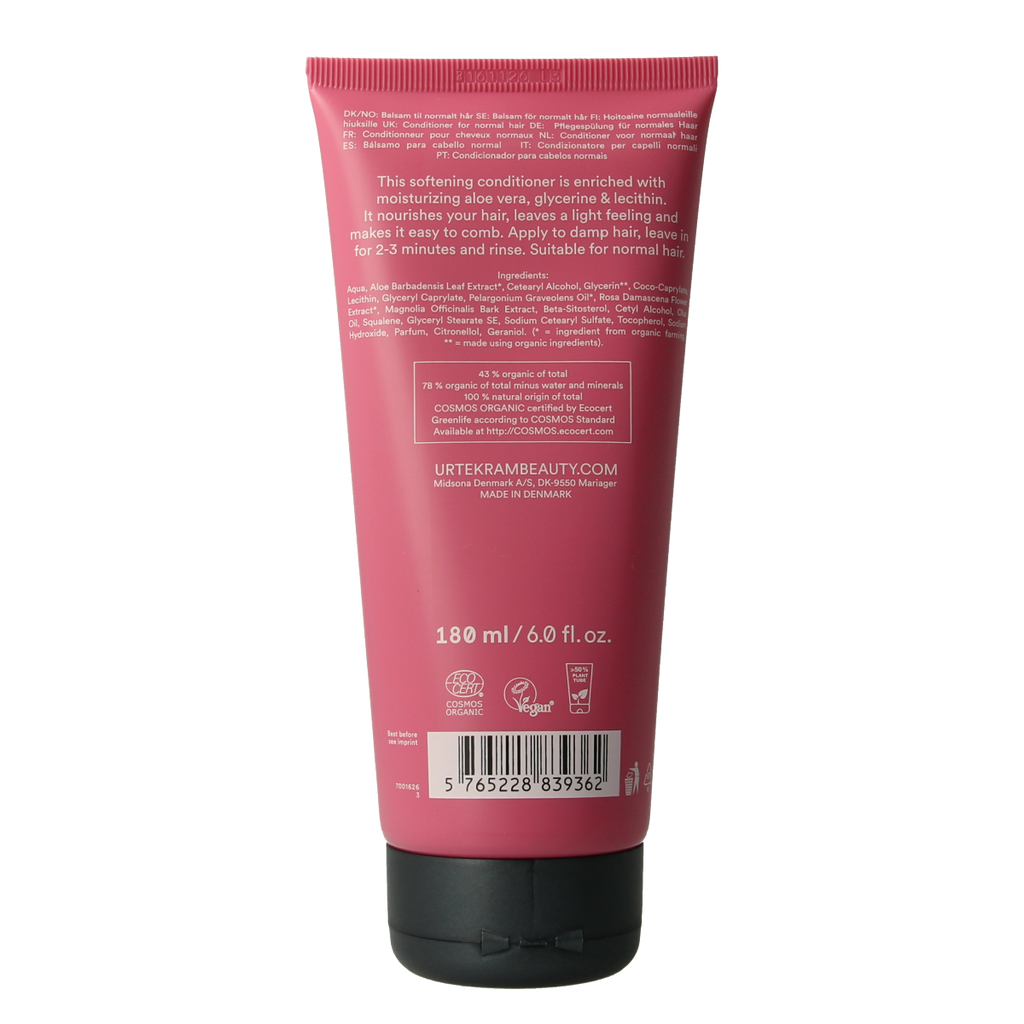 Urtekram Conditioner rozen 180.00 Milliliter