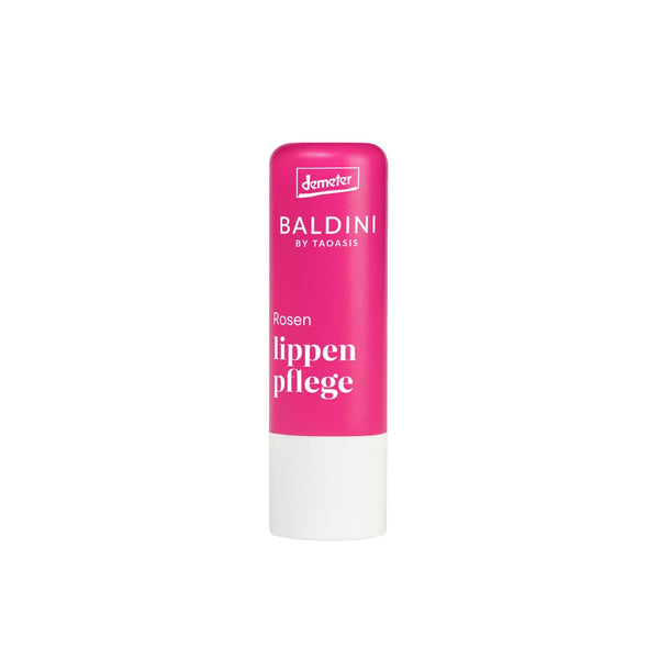 Baldini  Lippenbalsem Rose met sheabutter demeter 4.80 Gram
