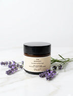 Kind Essentials The Botanist Pure Botanical Day Cream on a marble top