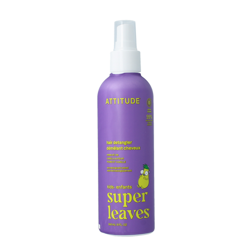 Attitude Kids anti klit haarspray vanille & peer 240.00 Milliliter