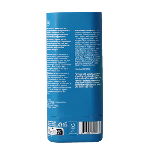 Attitude Sunly after sun stick mint & cucumber SPF30 60.00 Gram