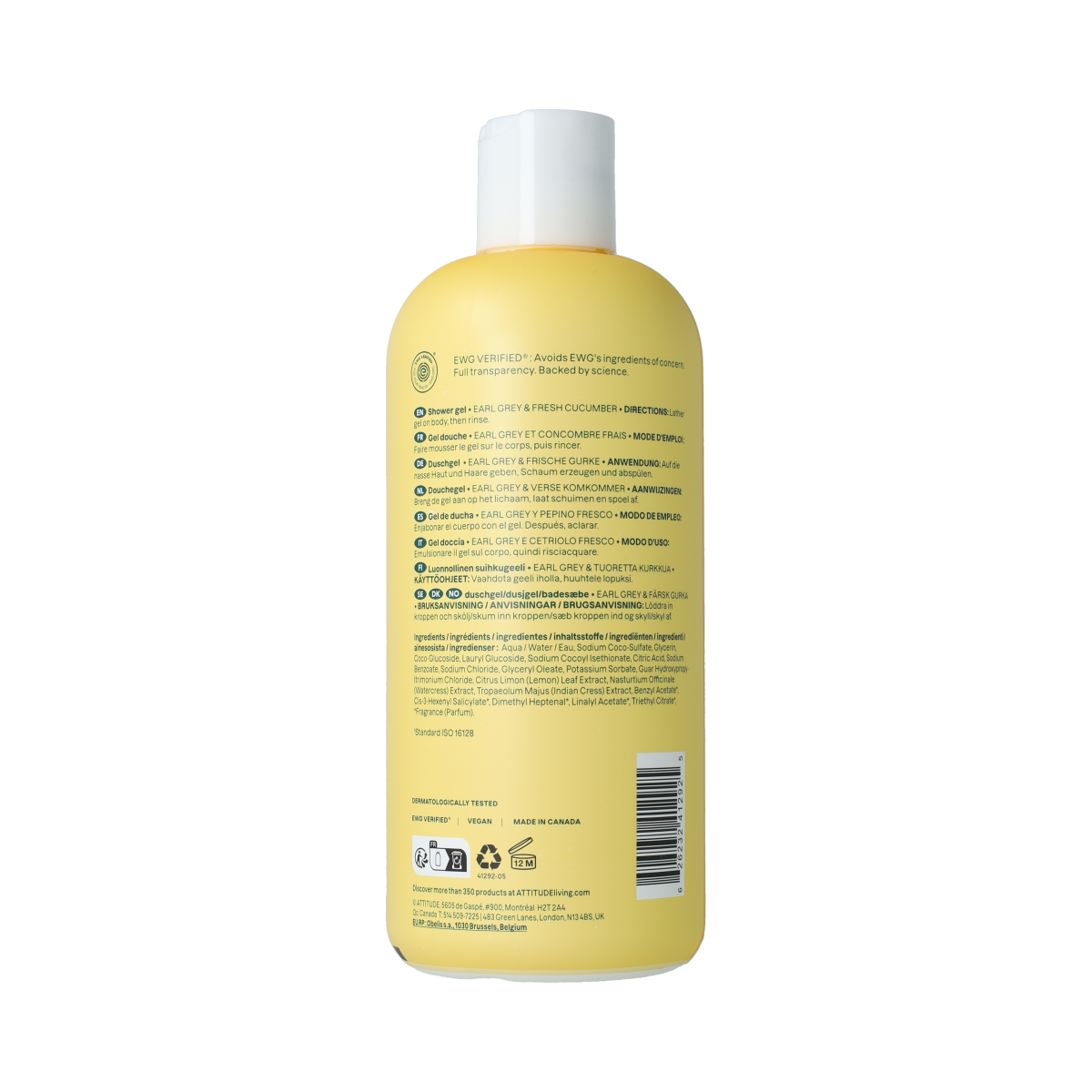 Attitude Super leaves bodywash regenererend 473.00 Milliliter