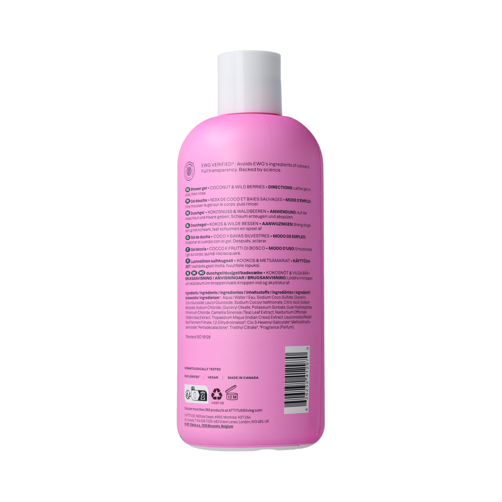Attitude Super leaves bodywash verzachtend 473.00 Milliliter