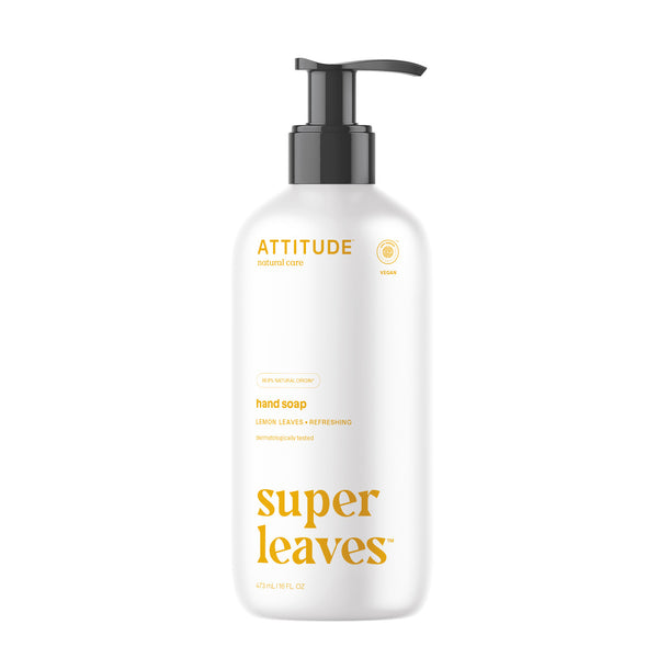 Attitude Handzeep super leaves  lemon leaves 473.00 Milliliter