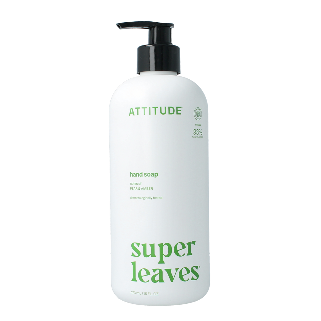 Attitude Super leaves handzeep pear & amber 473.00 Milliliter