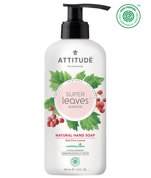 Attitude Super leaves handzeep red vine leaves 473.00 Milliliter