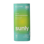 Attitude Sunly zonnebrandstick SPF30 parfumvrij 60.00 Gram