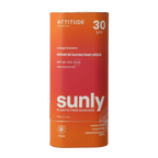 Attitude Sunly zonnebrandstick SPF30 oranjebloesem 60.00 Gram