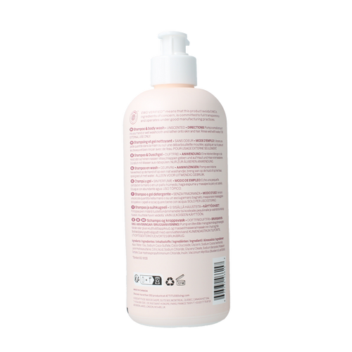 Attitude Shampoo 2 in 1 baby leaves parfum vrij 473 Milliliter