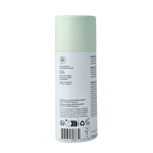 Attitude Deodorant baksoda vrij super leaves verse appel 75.00 Gram