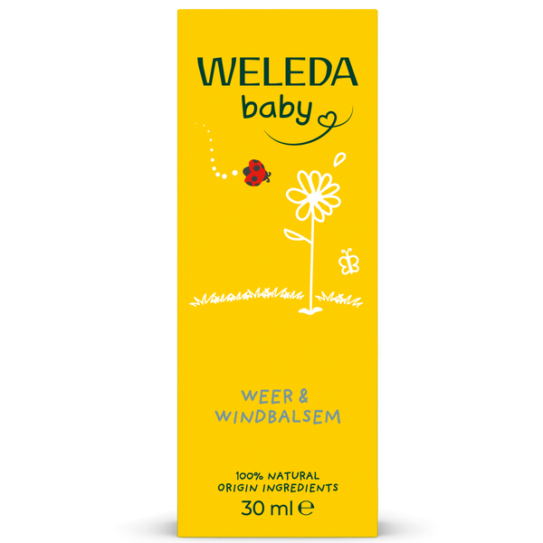 Weleda Calendula baby weer & wind balsem 30.00 Milliliter