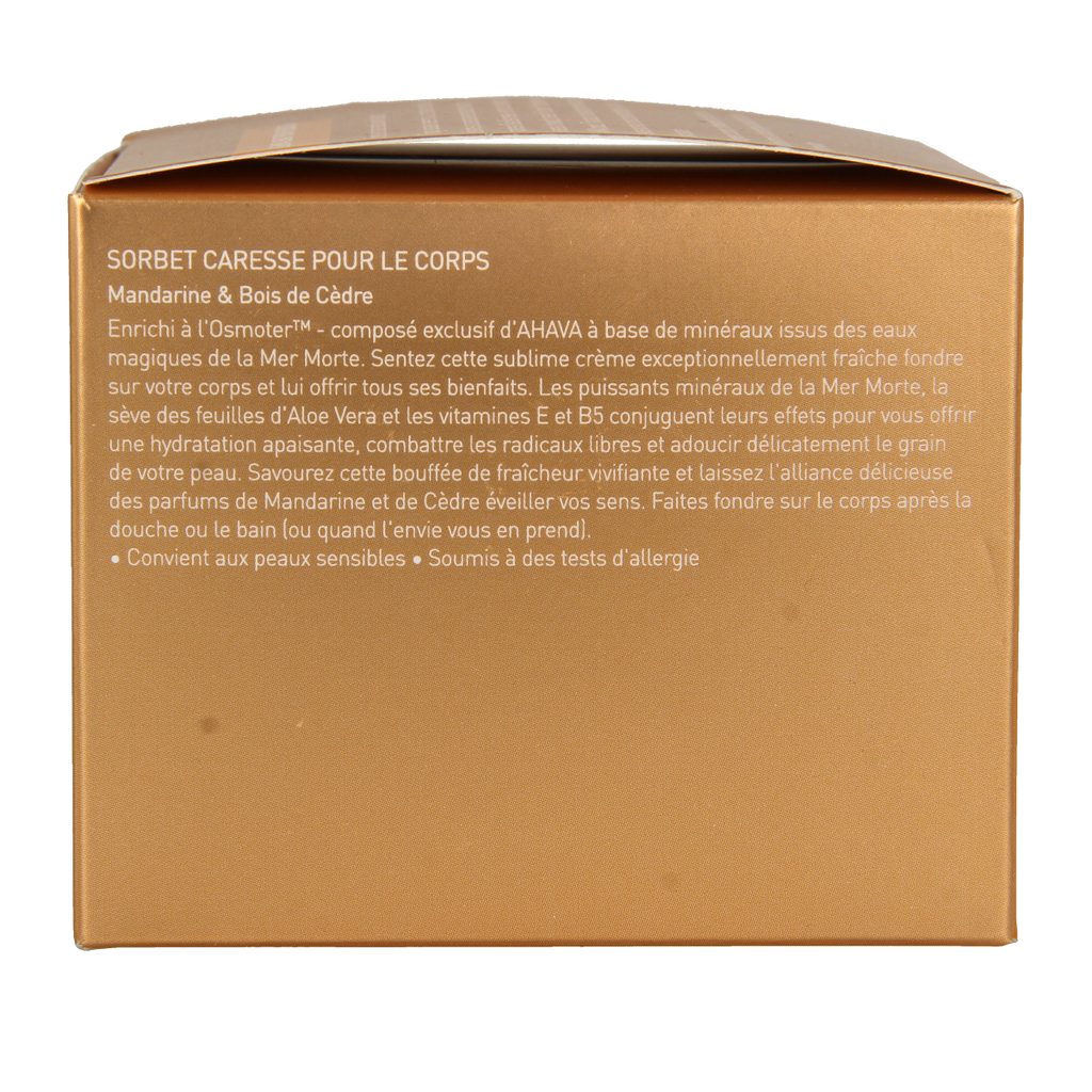 Ahava Caressing body sorbet Mandarin & Cedarwood 350.00 Milliliter