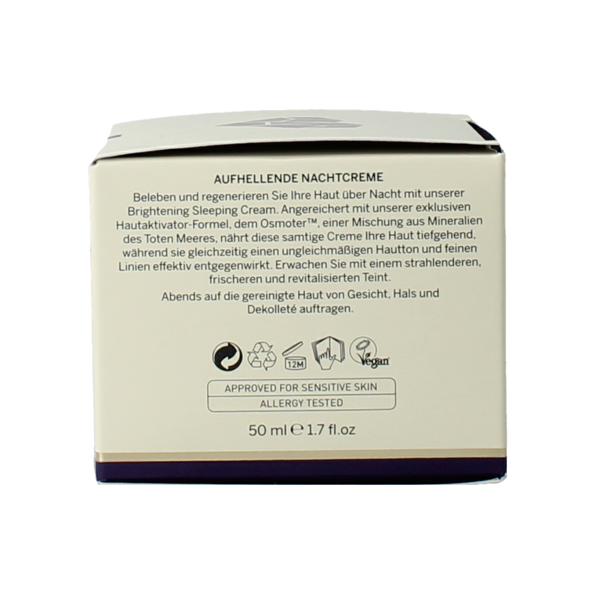 Ahava Age control even tone sleeping cream 50.00 Milliliter