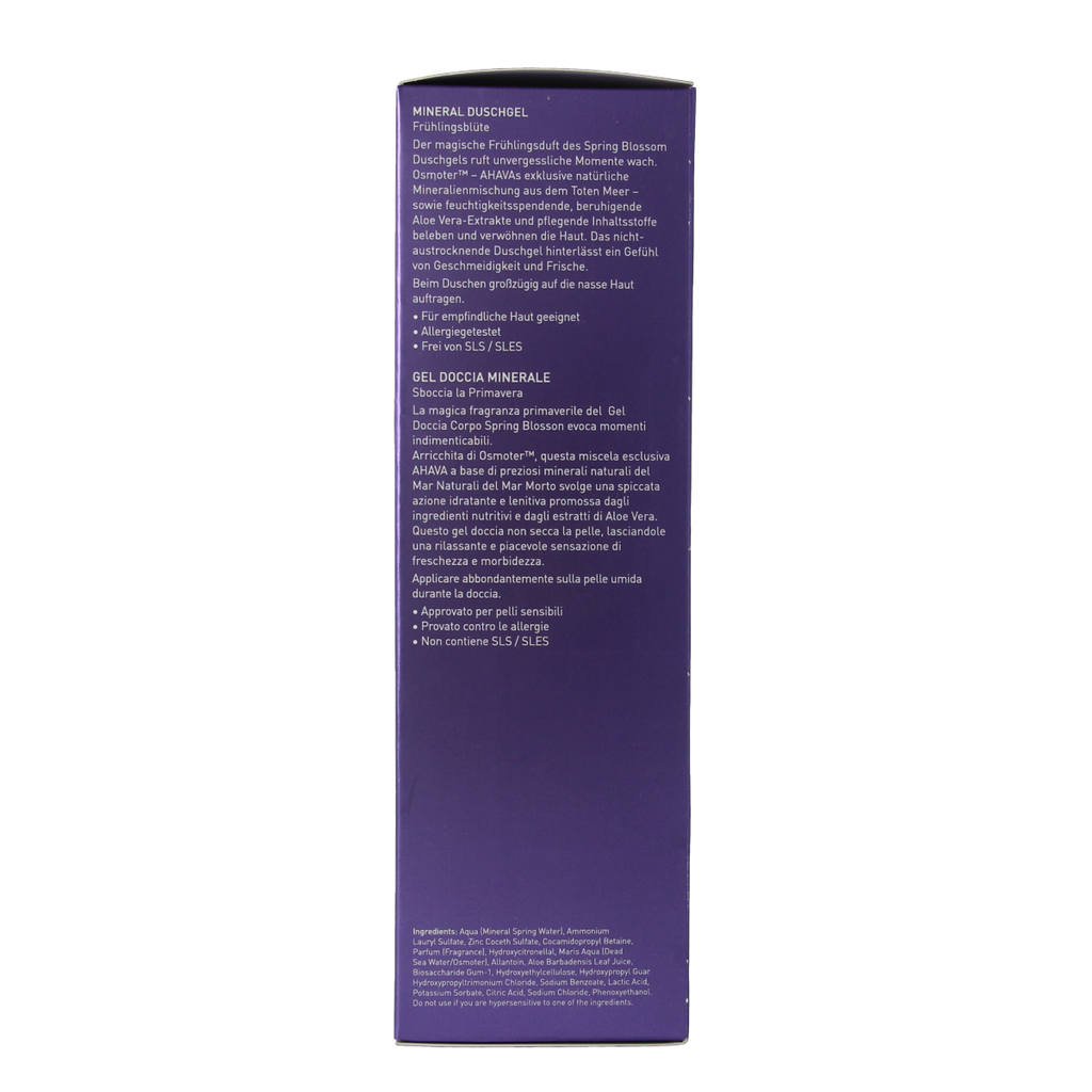 Ahava Mineral showergel spring blossom 200.00 Milliliter