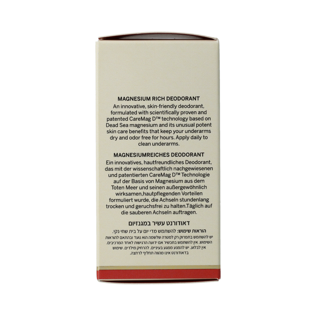 Ahava Deodorant women magnesium rich 50.00 Milliliter