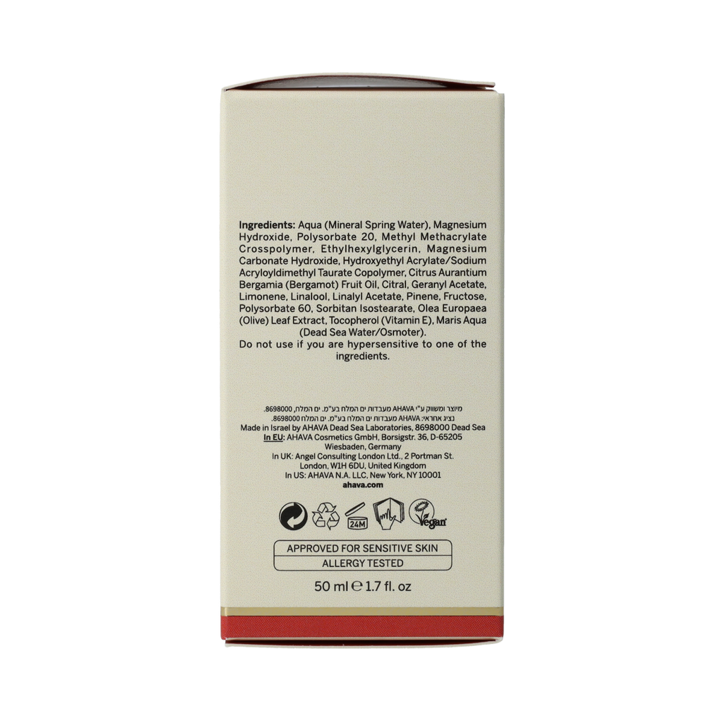 Ahava Deodorant women magnesium rich 50.00 Milliliter